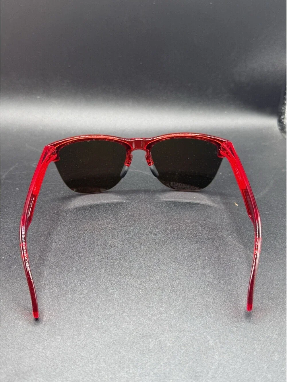 Oakley Frogskin Lite Crystal Red w/ Prizm Ruby Iridium Lenses New